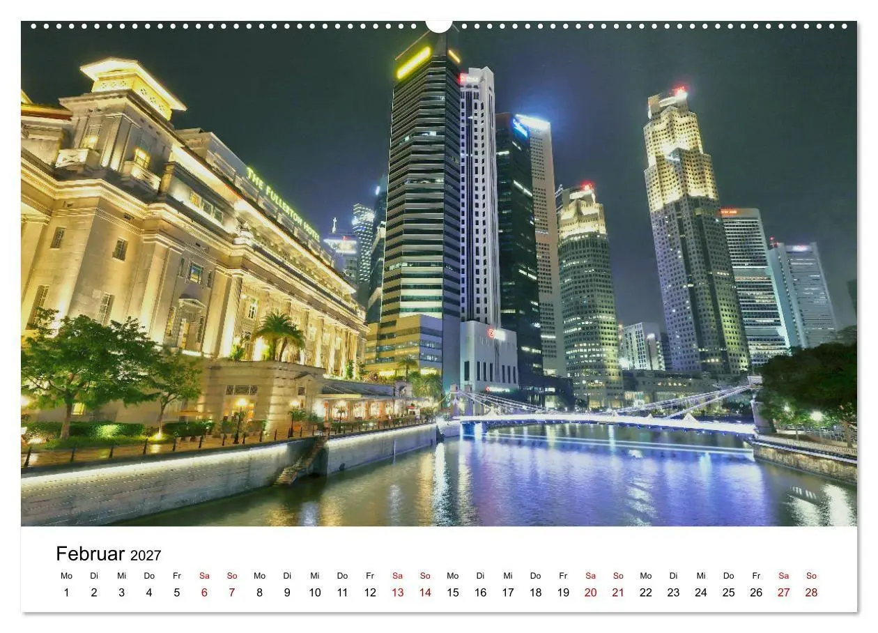 Bild: 9783569564114 | Singapur - Perle Südostasiens (hochwertiger Premium Wandkalender...