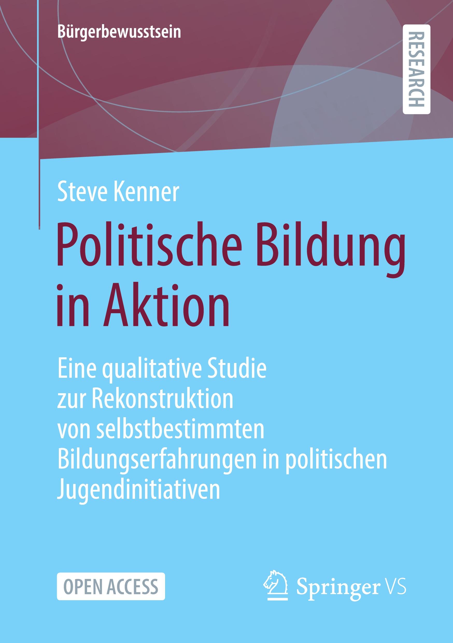 Cover: 9783658354114 | Politische Bildung in Aktion | Steve Kenner | Taschenbuch | x | 2021