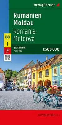 Cover: 9783707924114 | Rumänien - Moldau, Straßenkarte 1:500.000, freytag &amp; berndt | Berndt