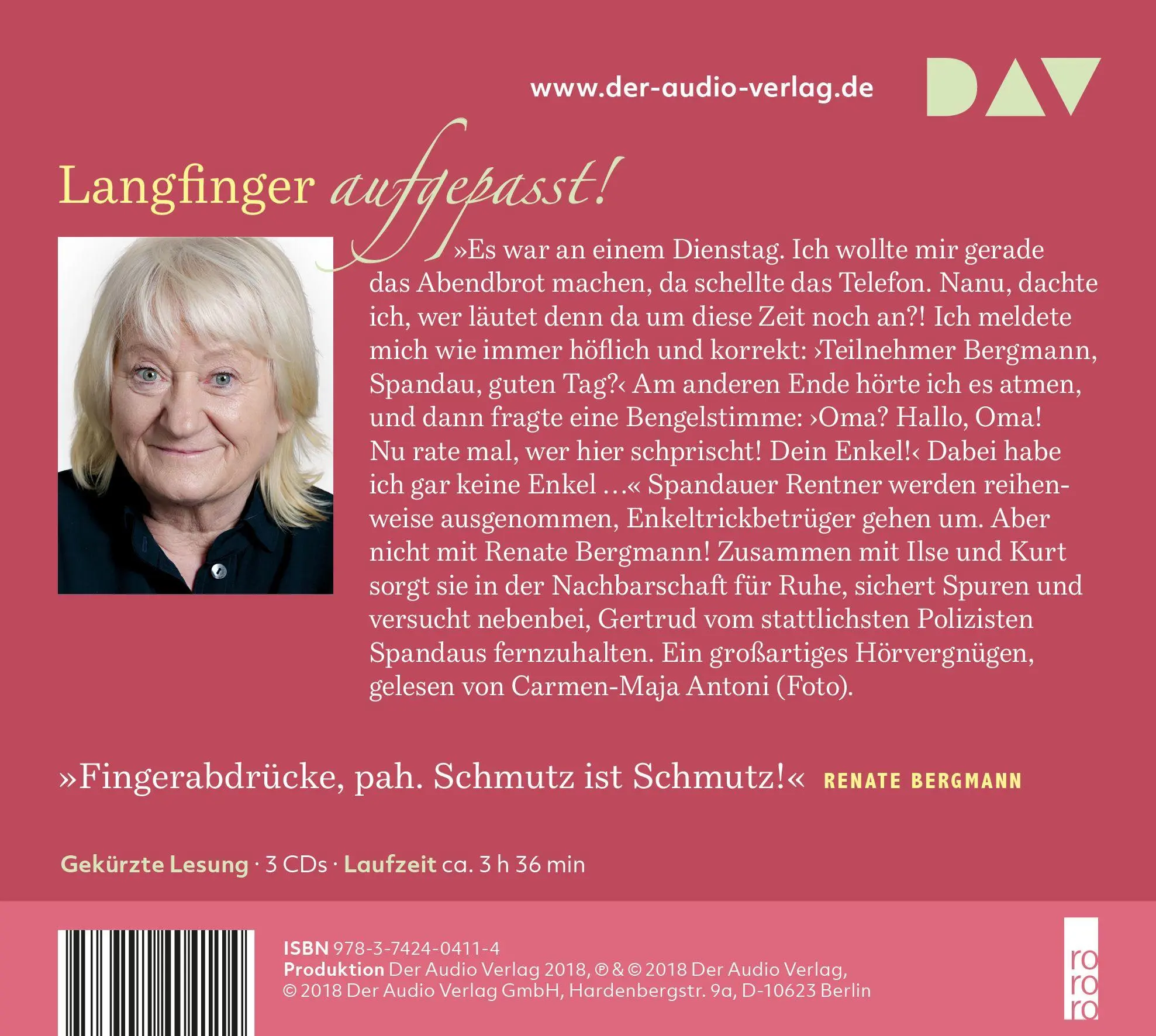 Rückseite: 9783742404114 | Ich habe gar keine Enkel. Die Online-Omi räumt auf | Renate Bergmann