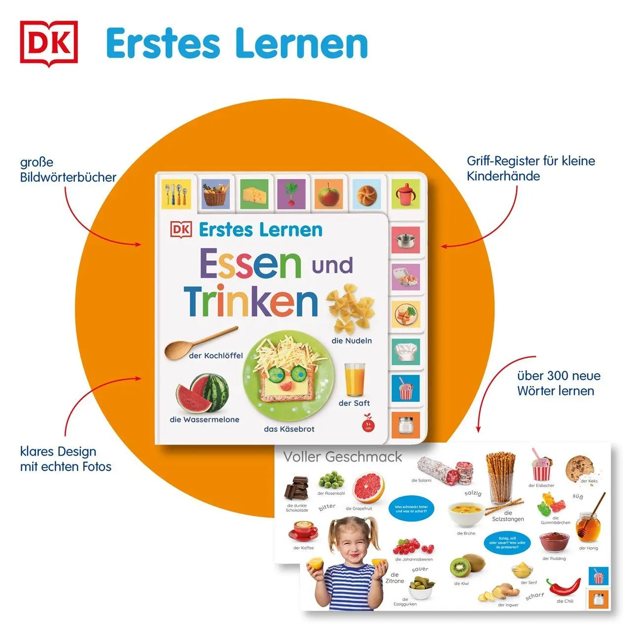 Bild: 9783831054114 | Erstes Lernen. Essen und Trinken | DK Erstes Lernen | Buch | 26 S.