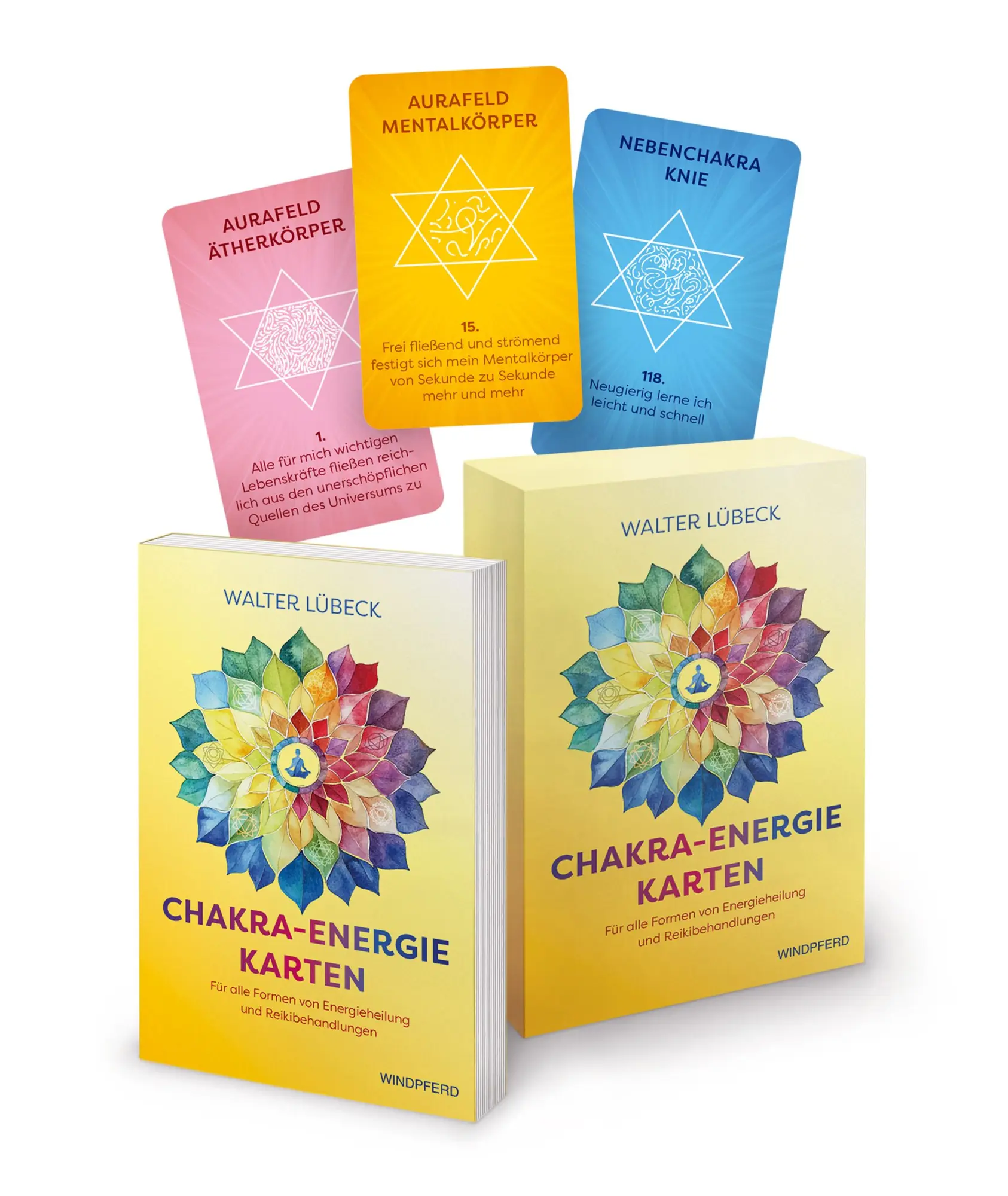 Cover: 9783864104114 | Chakra-Energie Karten | Walter Lübeck | Box | Schachtel | 220 S.