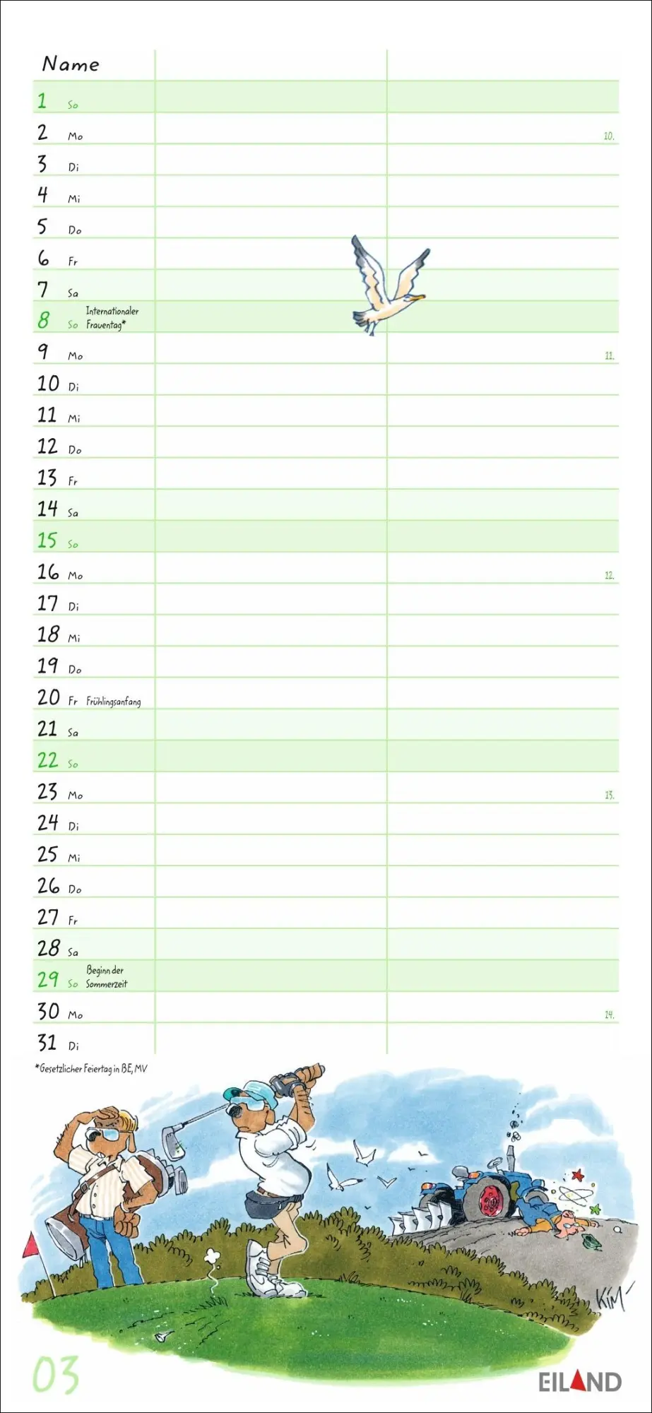 Bild: 9783964024114 | Local heroes Planer für zwei 2026 | Kim Schmidt | Kalender | 14 S.