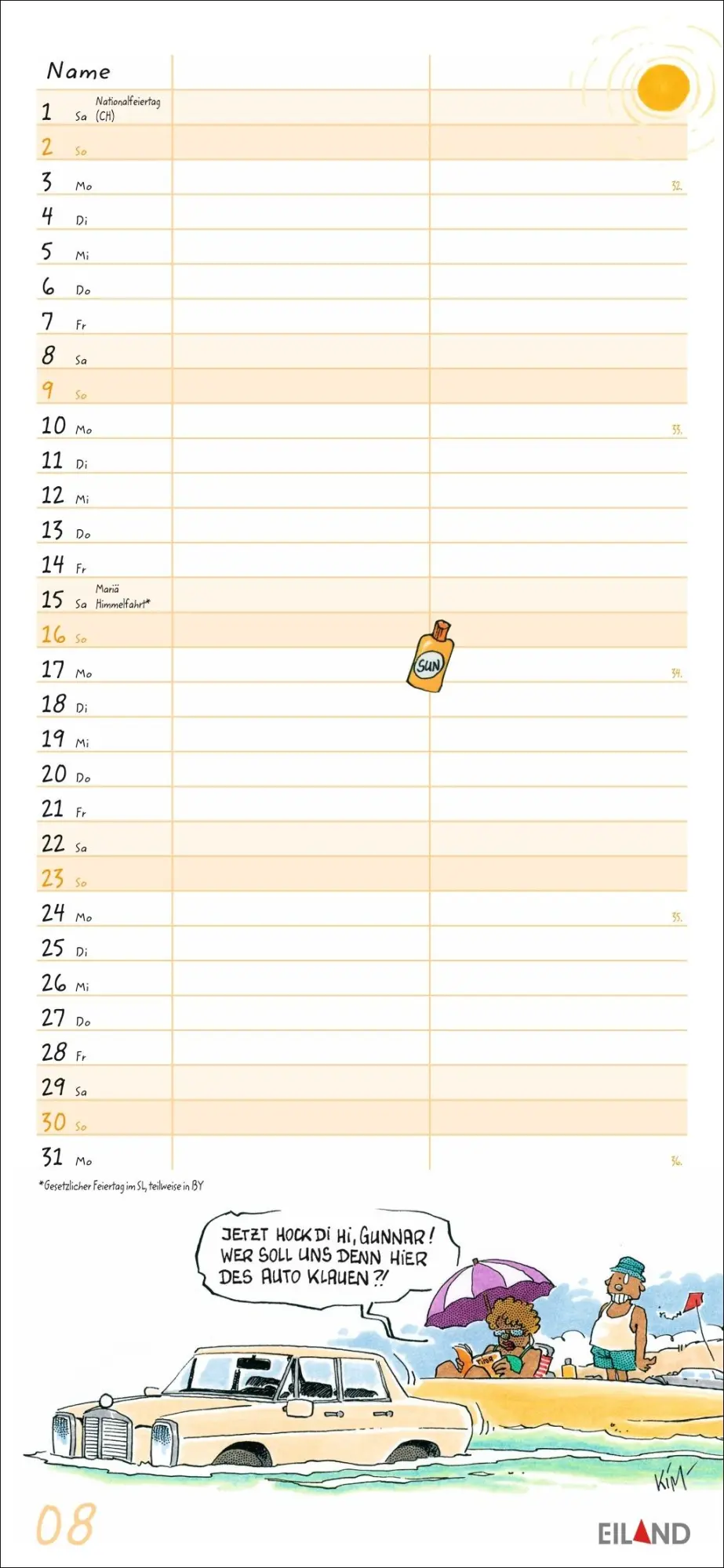 Bild: 9783964024114 | Local heroes Planer für zwei 2026 | Kim Schmidt | Kalender | 14 S.