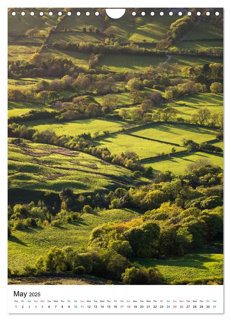 Bild: 9781325974214 | Scenes from the Peak District (Wall Calendar 2025 DIN A4 portrait),...