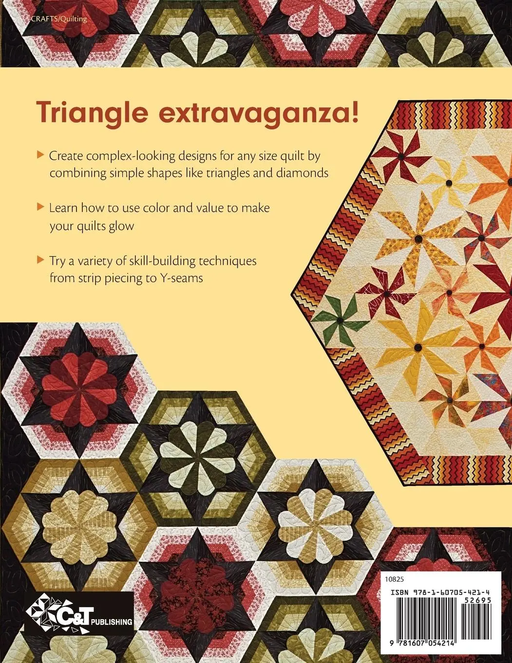 Rückseite: 9781607054214 | Simply Triangles - Print-On-Demand Edition | Barbara H Cline | Buch