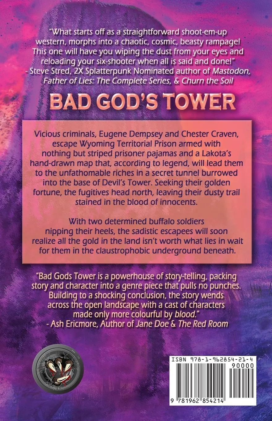 Rückseite: 9781962854214 | Bad God's Tower | A Western Horror Novelette | Erica Summers | Buch