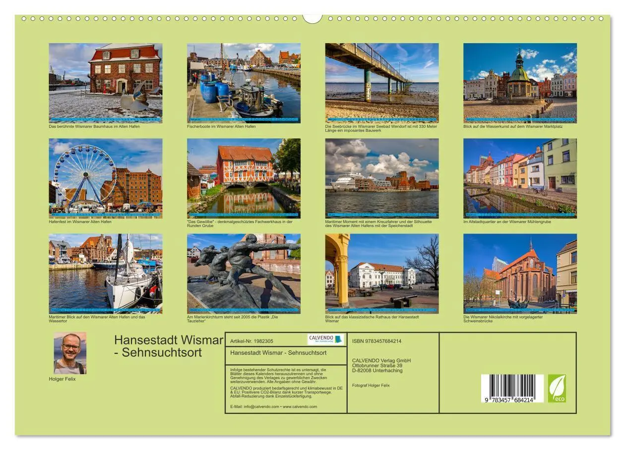Bild: 9783457684214 | Hansestadt Wismar - Sehnsuchtsort (hochwertiger Premium...