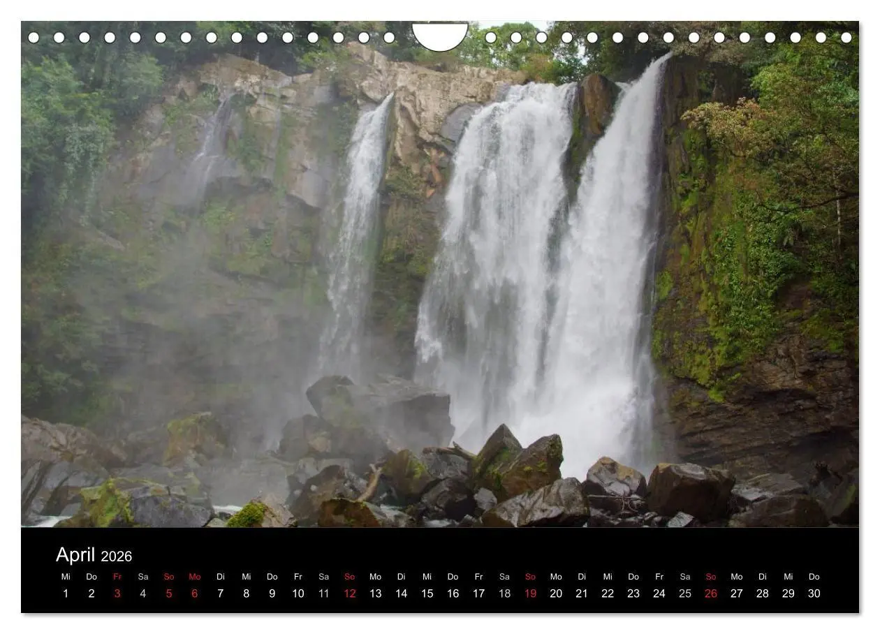 Bild: 9783516154214 | Costa Rica (Wandkalender 2026 DIN A4 quer), CALVENDO Monatskalender