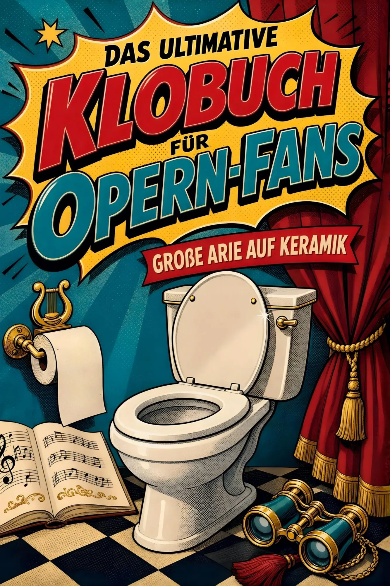 Cover: 9783696104214 | Das ultimative Klobuch für Opern-Fans | Große Arie auf Keramik | Buch
