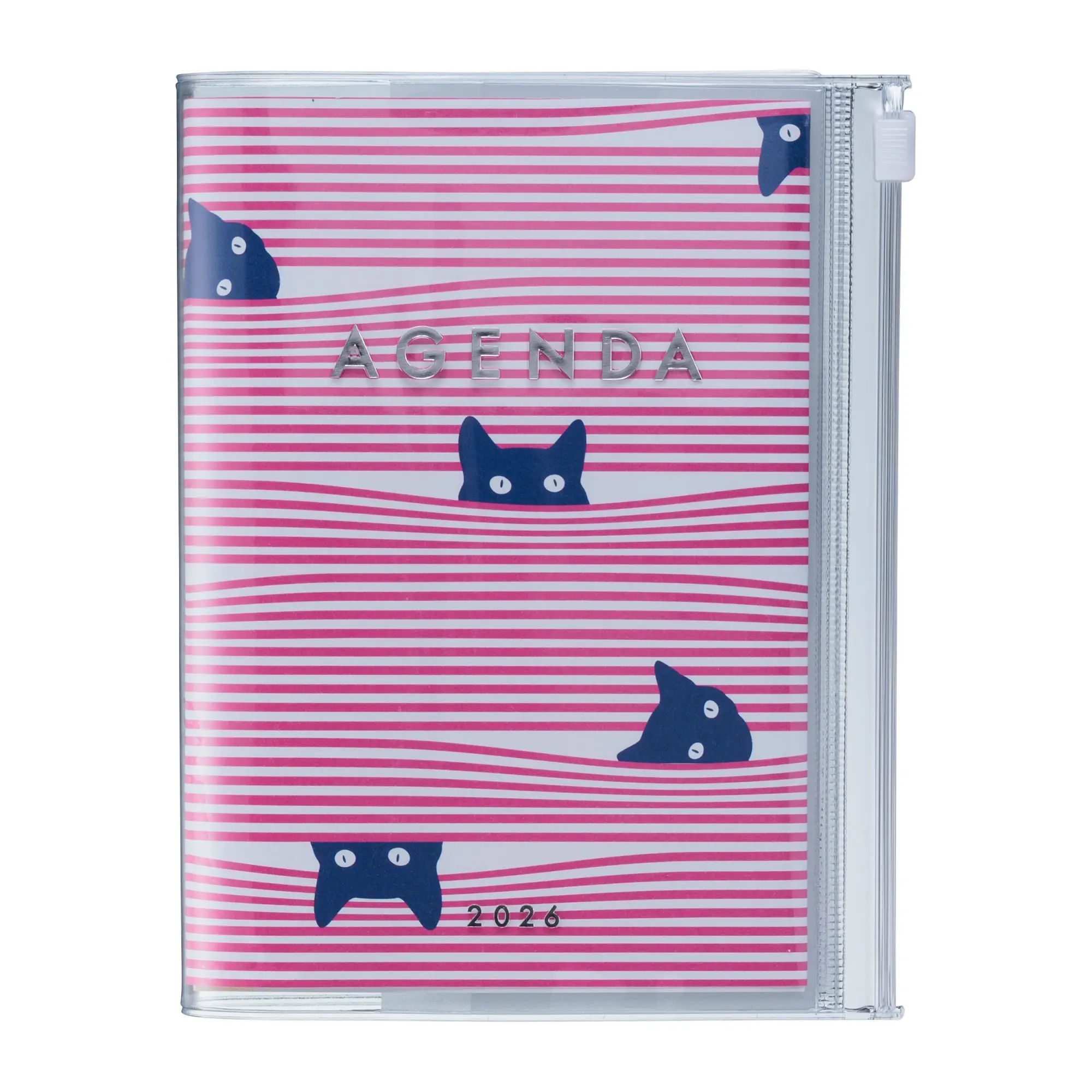 Cover: 4550045144314 | MARK'S 2025/26 Taschenkalender, B6 Cats // Pink | MARK'S Inc. | Buch