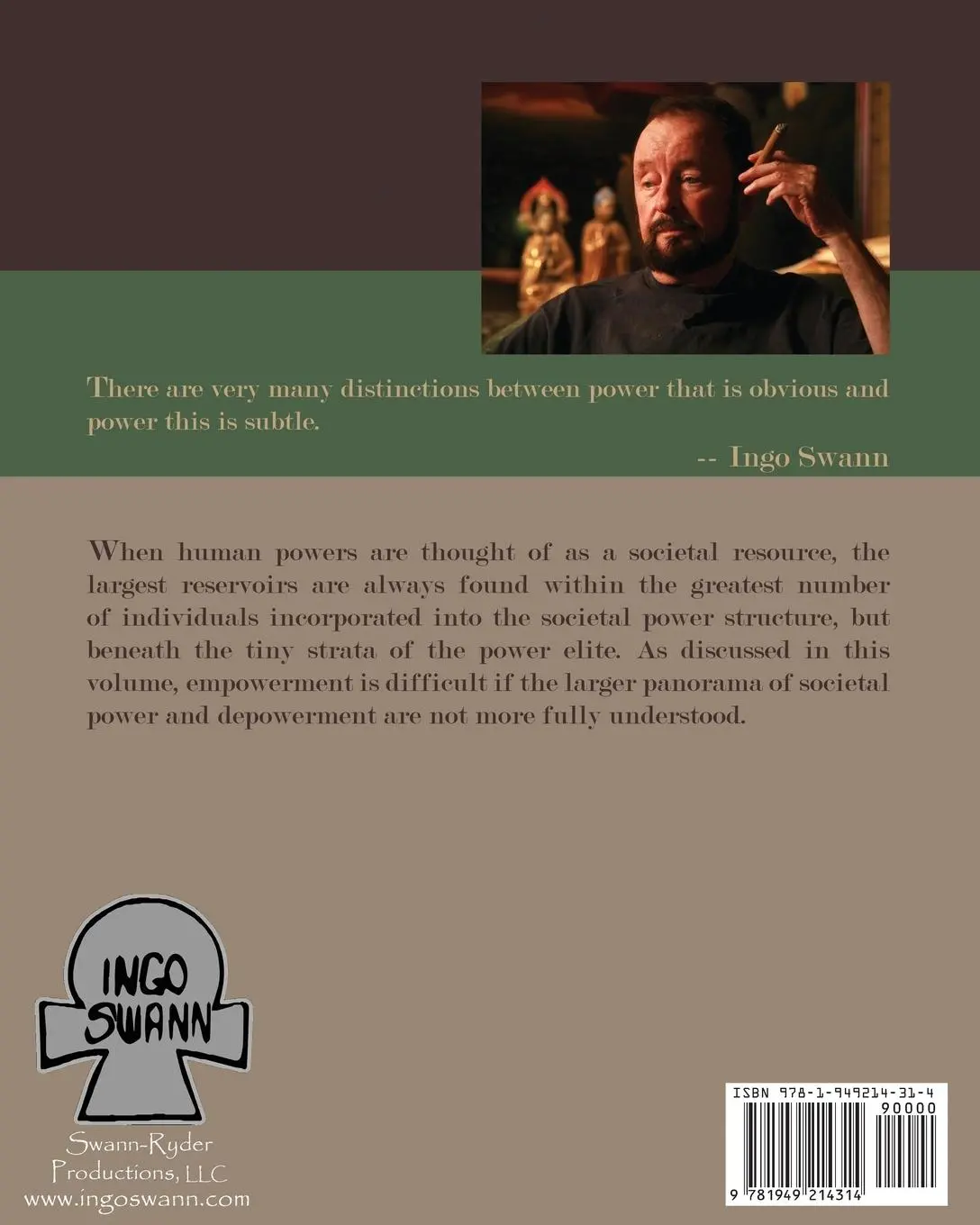 Rückseite: 9781949214314 | Secrets of Power, Volume I | Ingo Swann | Taschenbuch | Englisch