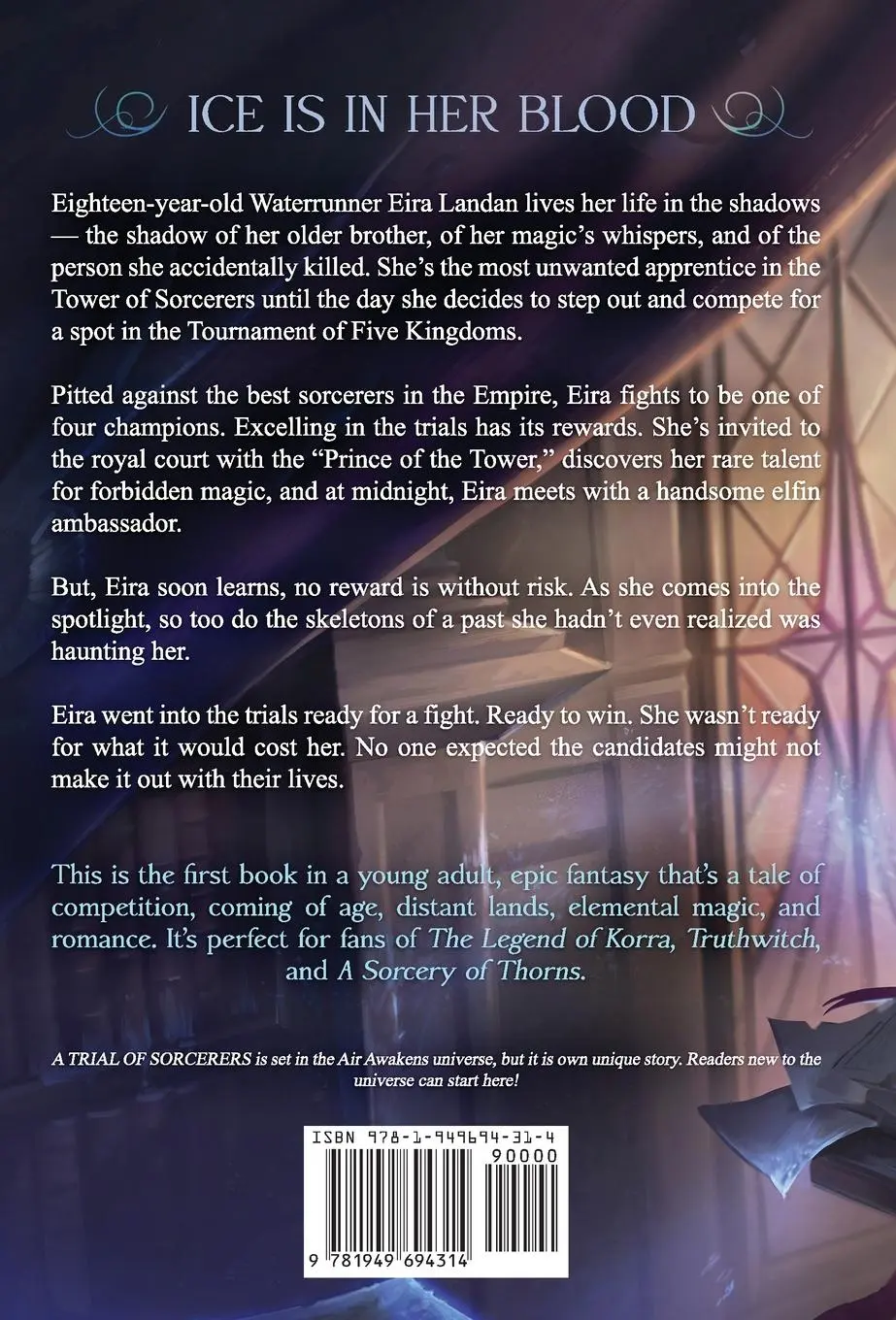 Rückseite: 9781949694314 | A Trial of Sorcerers | Elise Kova | Buch | Gebunden | Englisch | 2021
