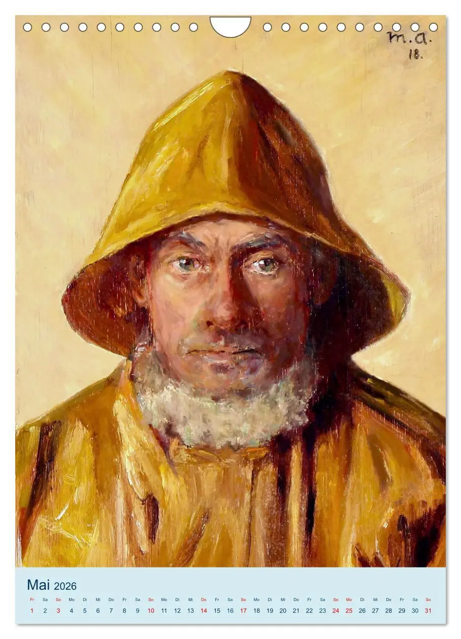 Bild: 9783457294314 | Die Fischer von Skagen (Wandkalender 2026 DIN A4 hoch), CALVENDO...