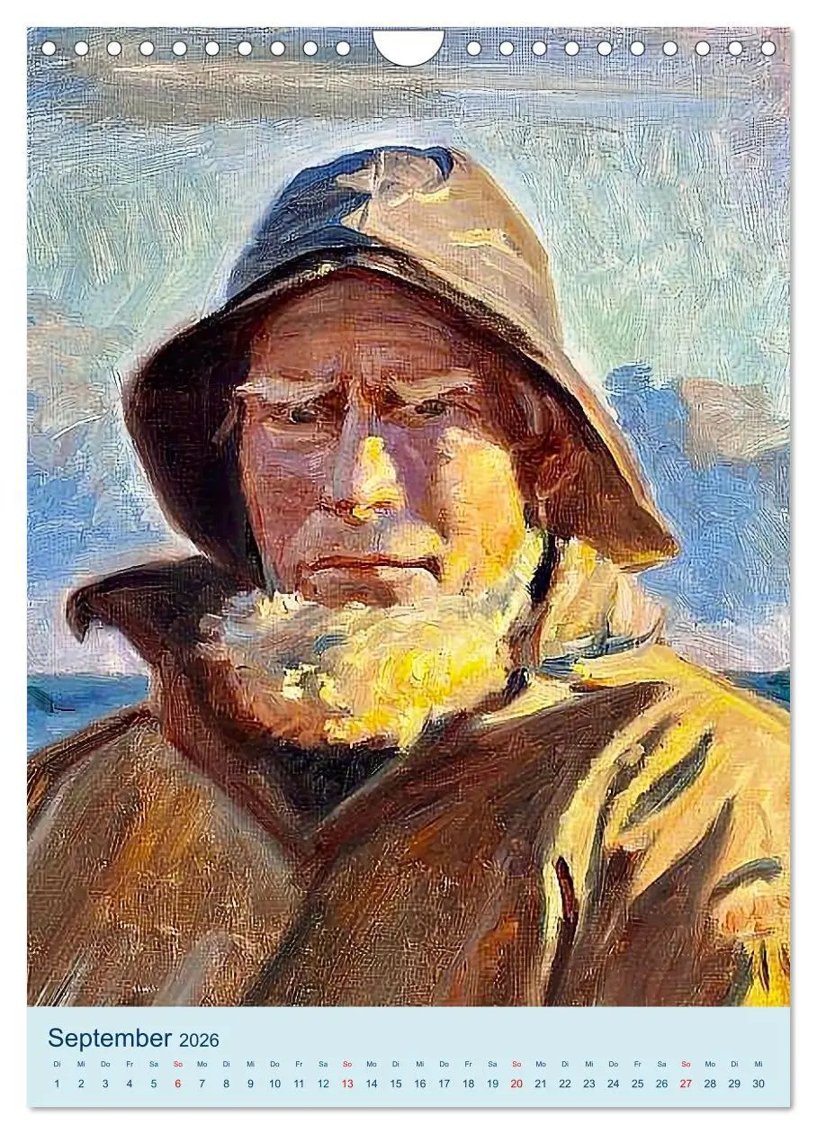 Bild: 9783457294314 | Die Fischer von Skagen (Wandkalender 2026 DIN A4 hoch), CALVENDO...
