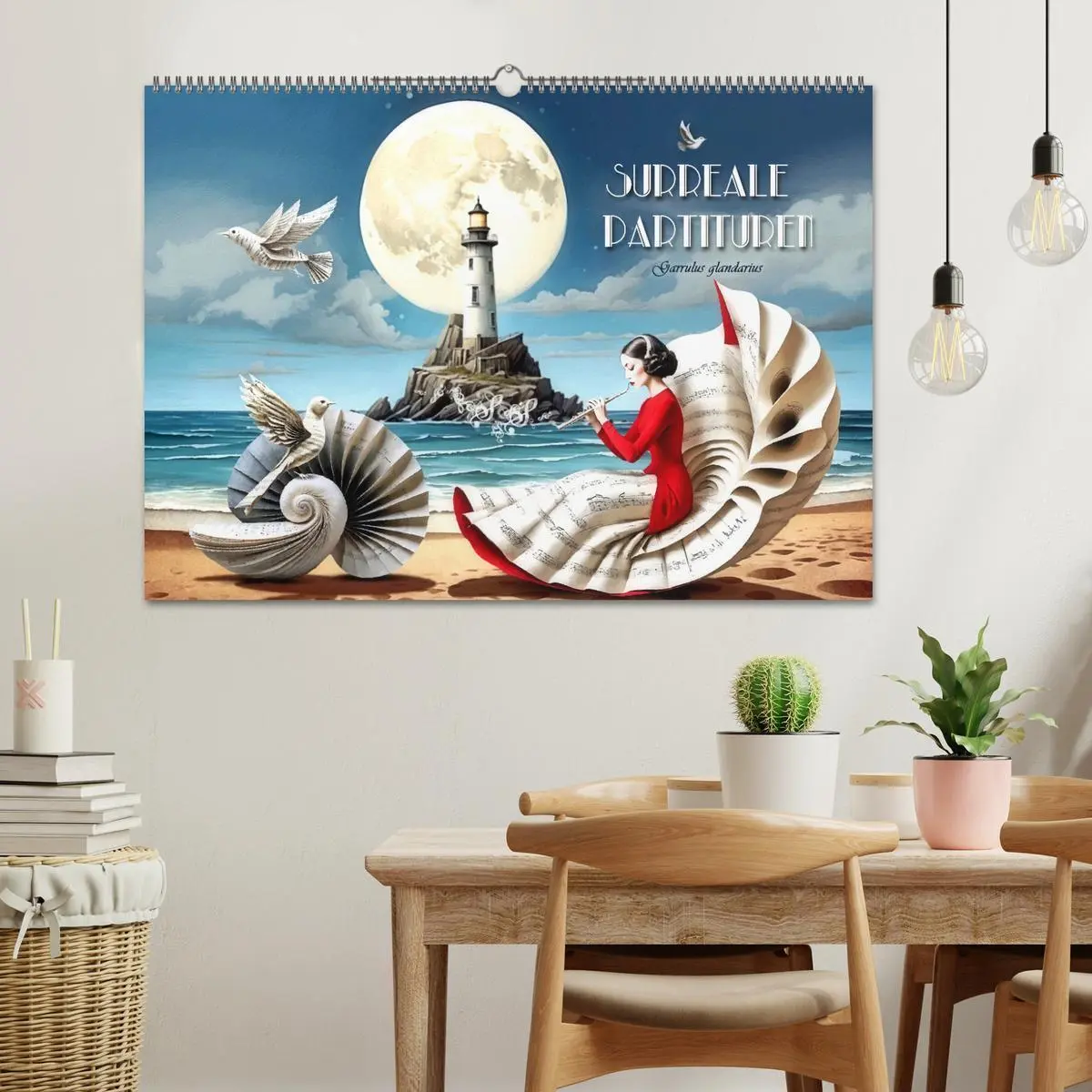 Bild: 9783457364314 | Surreale Partituren (Wandkalender 2026 DIN A2 quer), CALVENDO...