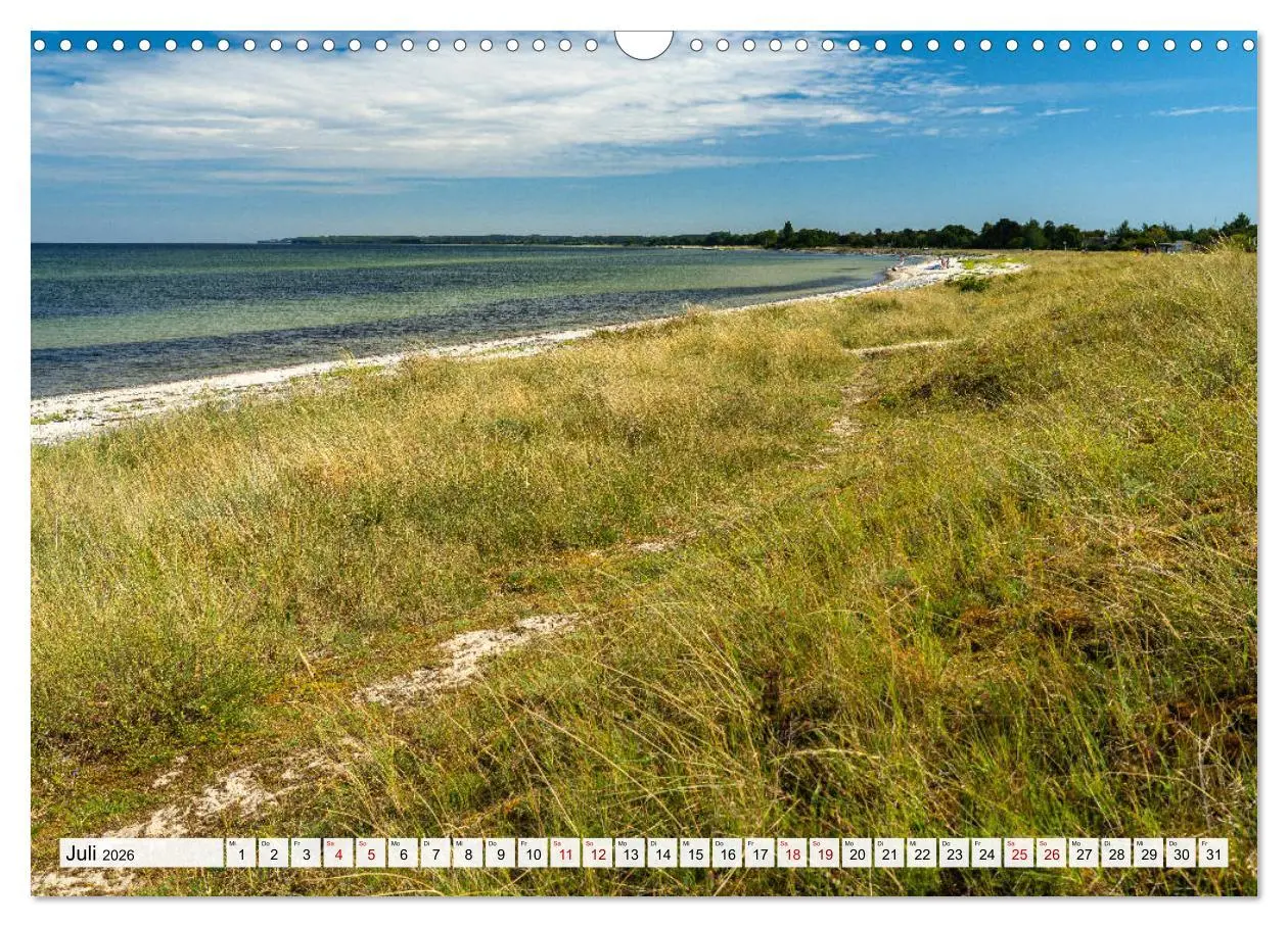 Bild: 9783457674314 | Dänemark - Insel Mön (Wandkalender 2026 DIN A3 quer), CALVENDO...