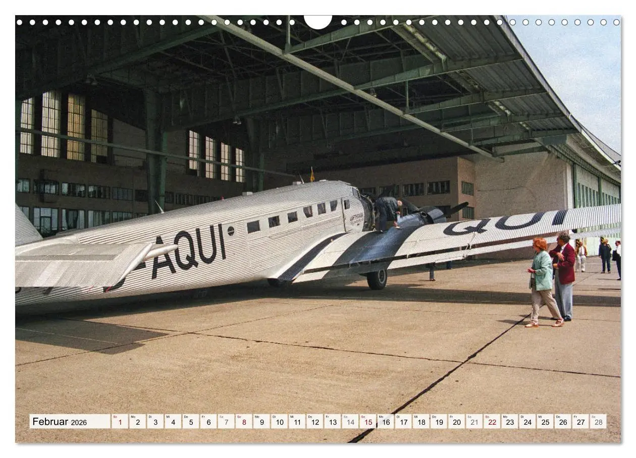 Bild: 9783457814314 | Junkers Ju-52 Rundflug über Berlin (Wandkalender 2026 DIN A3 quer),...