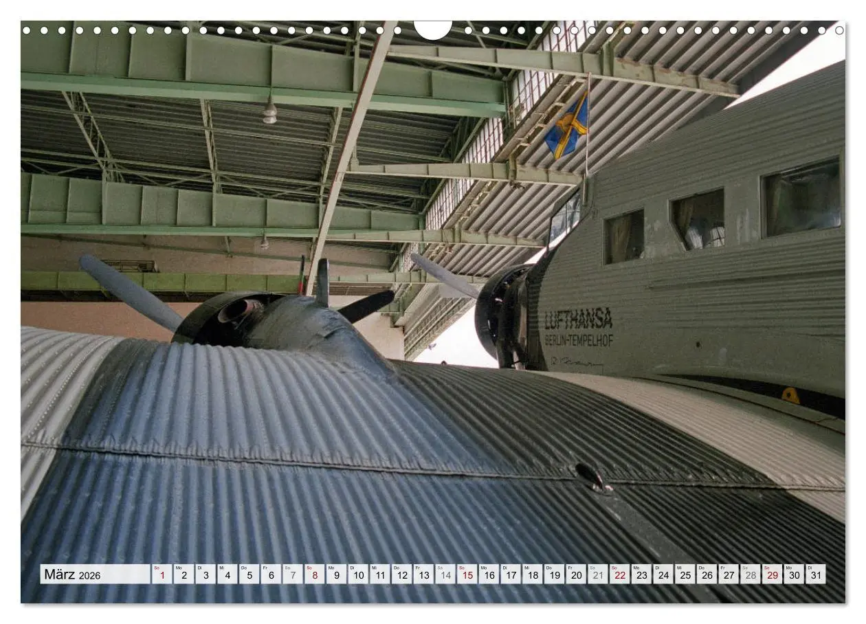Bild: 9783457814314 | Junkers Ju-52 Rundflug über Berlin (Wandkalender 2026 DIN A3 quer),...