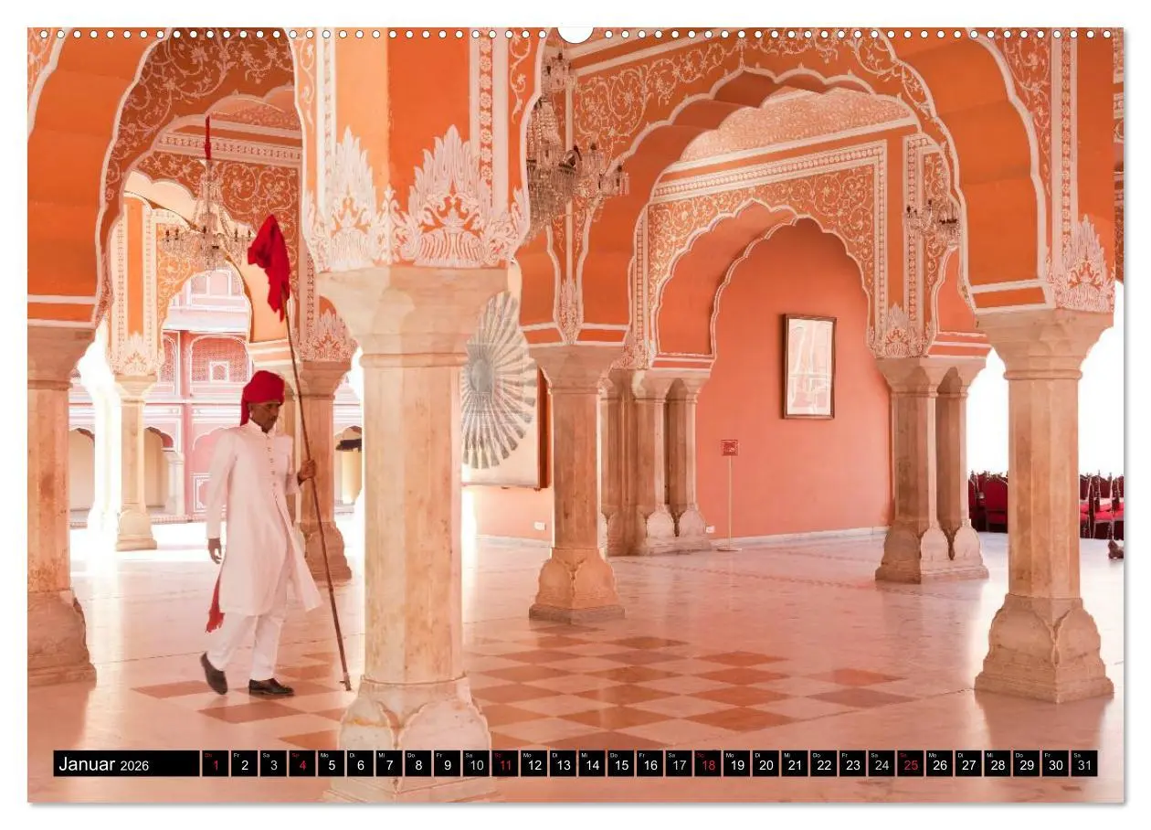 Bild: 9783516074314 | Indien - das goldene Dreieck, Delhi-Agra-Jaipur (Wandkalender 2026...
