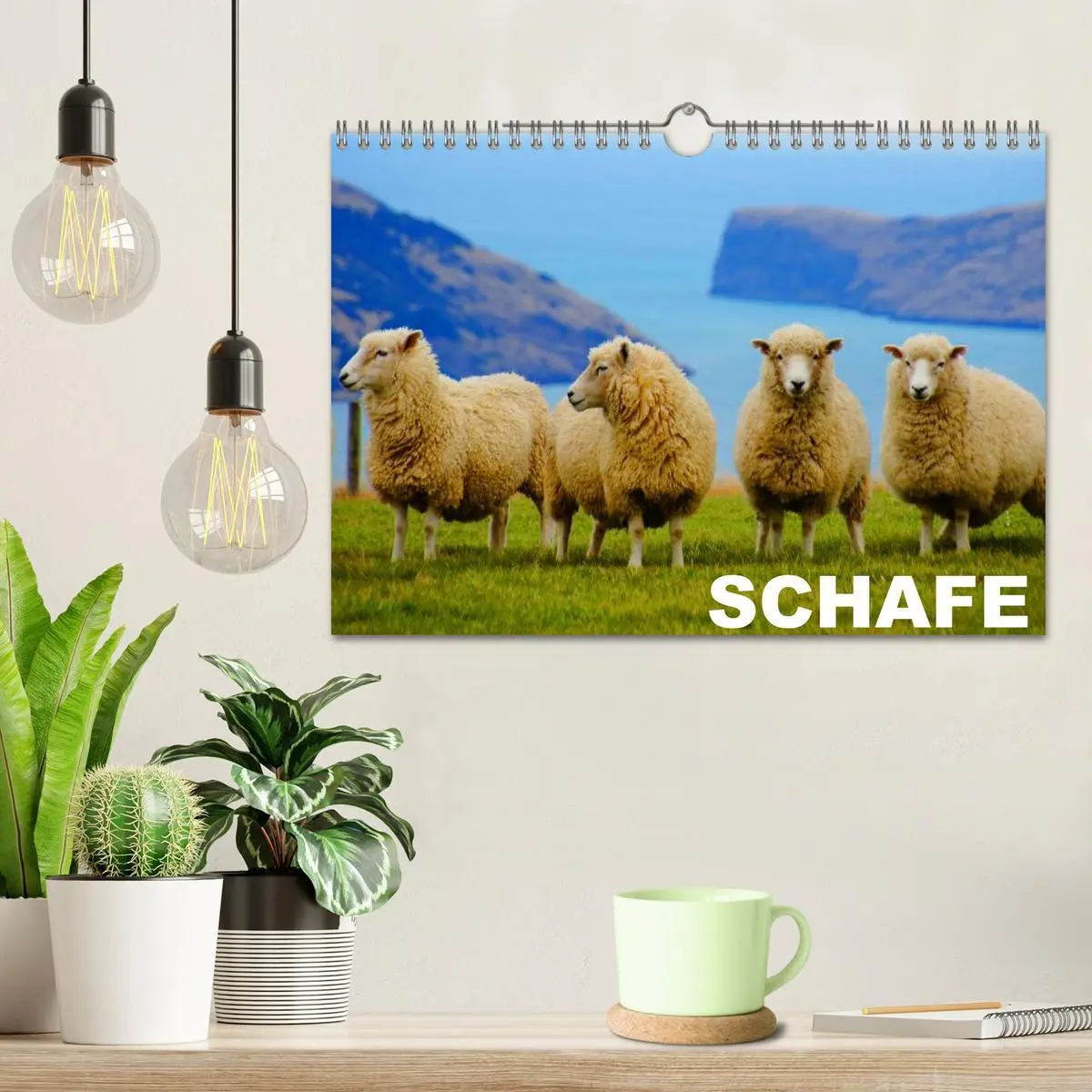 Bild: 9783516144314 | Schafe / Geburtstagskalender (Wandkalender 2026 DIN A4 quer),...