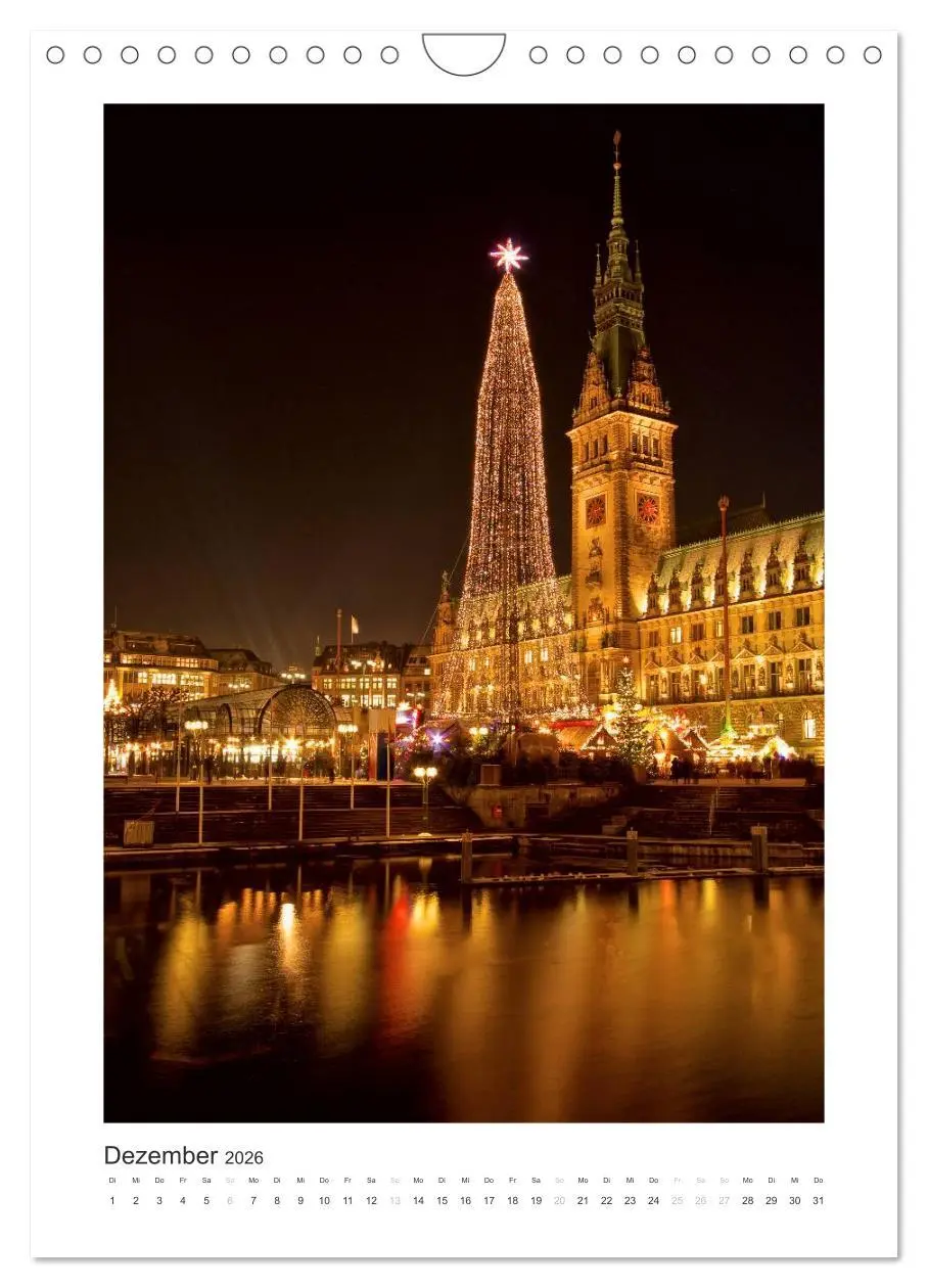 Bild: 9783516454314 | Hamburg Vertical (Wandkalender 2026 DIN A4 hoch), CALVENDO...