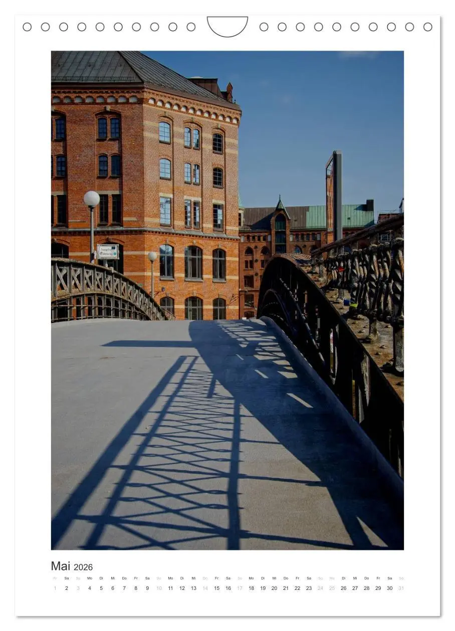 Bild: 9783516454314 | Hamburg Vertical (Wandkalender 2026 DIN A4 hoch), CALVENDO...