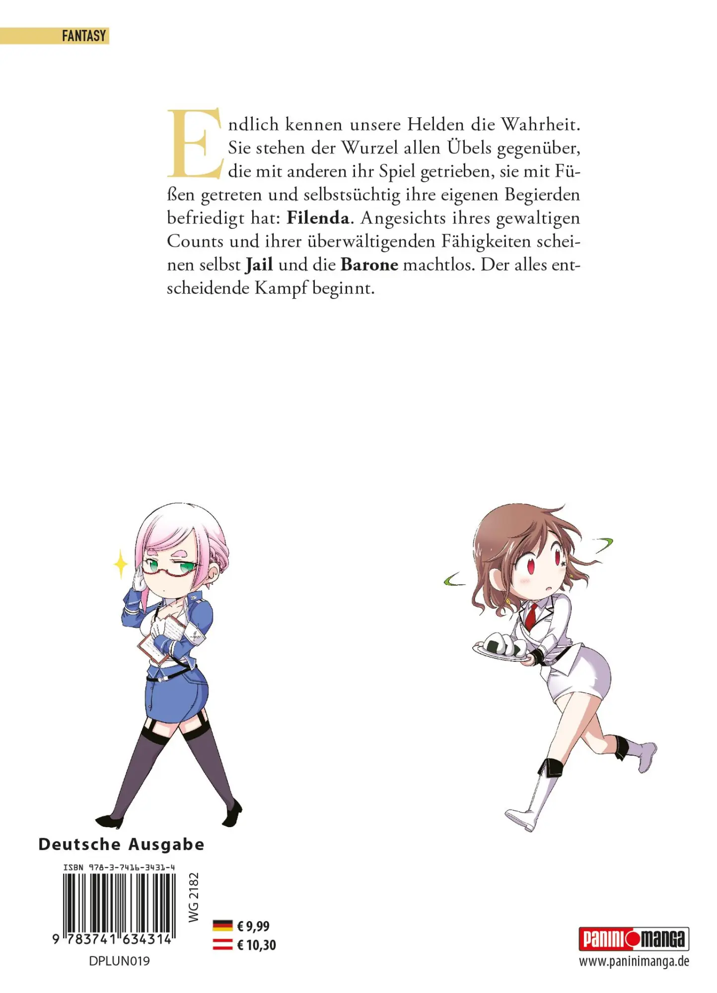 Rückseite: 9783741634314 | Plunderer - Die Sternenjäger 19 | Suu Minazuki | Taschenbuch | 196 S.