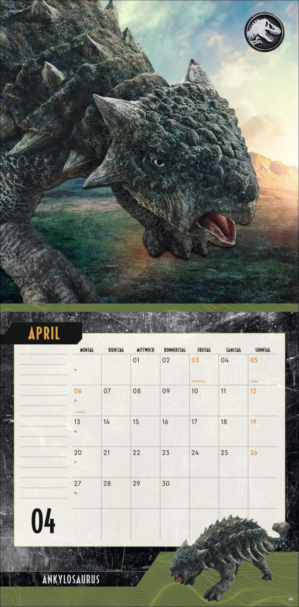 Bild: 9783756414314 | Jurassic World Broschurkalender 2026 | Kalender | 28 S. | Deutsch
