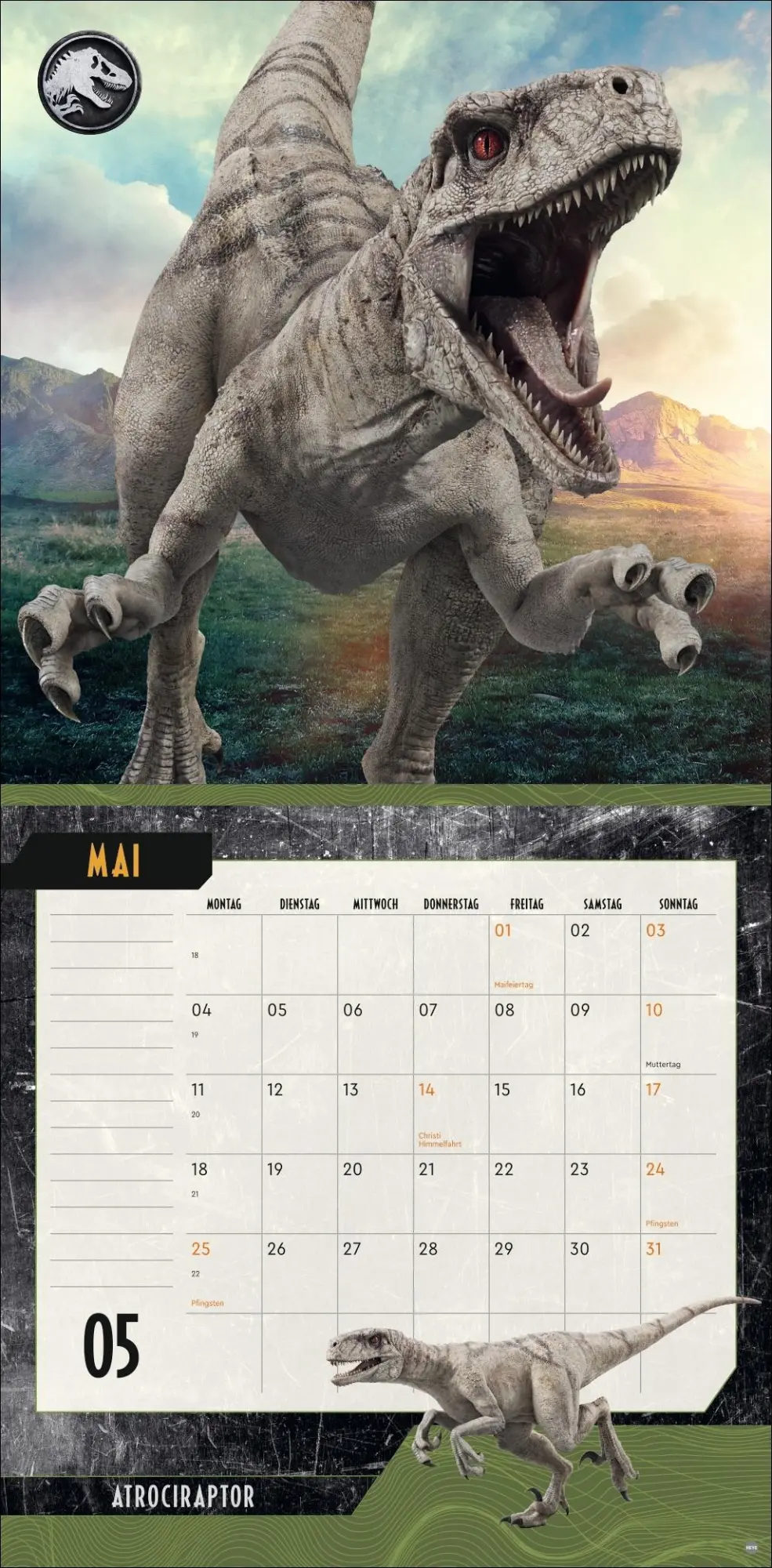 Bild: 9783756414314 | Jurassic World Broschurkalender 2026 | Kalender | 28 S. | Deutsch
