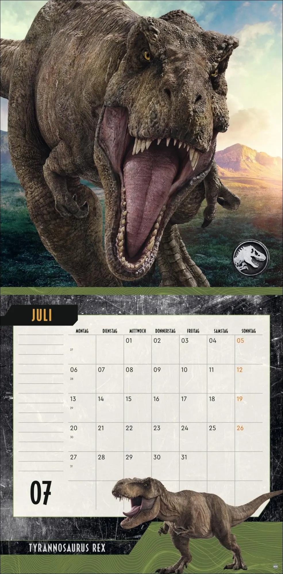 Bild: 9783756414314 | Jurassic World Broschurkalender 2026 | Kalender | 28 S. | Deutsch