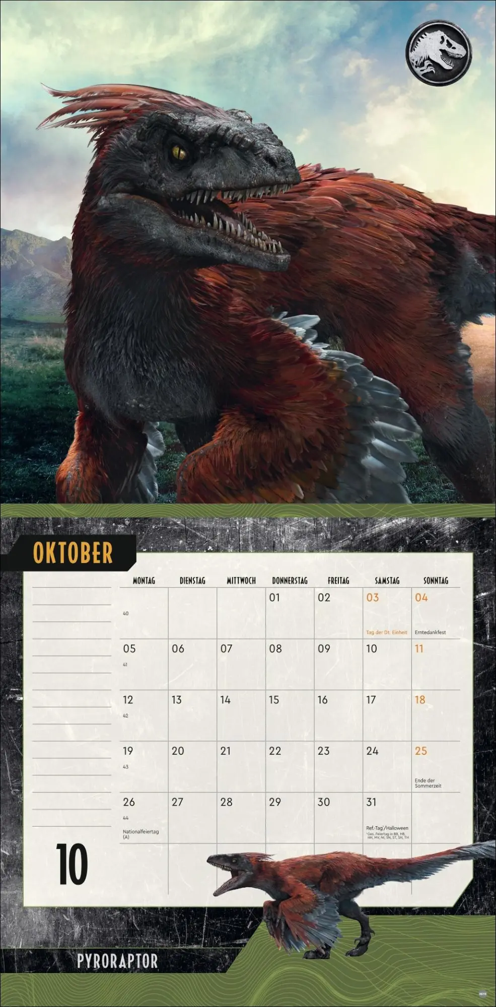Bild: 9783756414314 | Jurassic World Broschurkalender 2026 | Kalender | 28 S. | Deutsch
