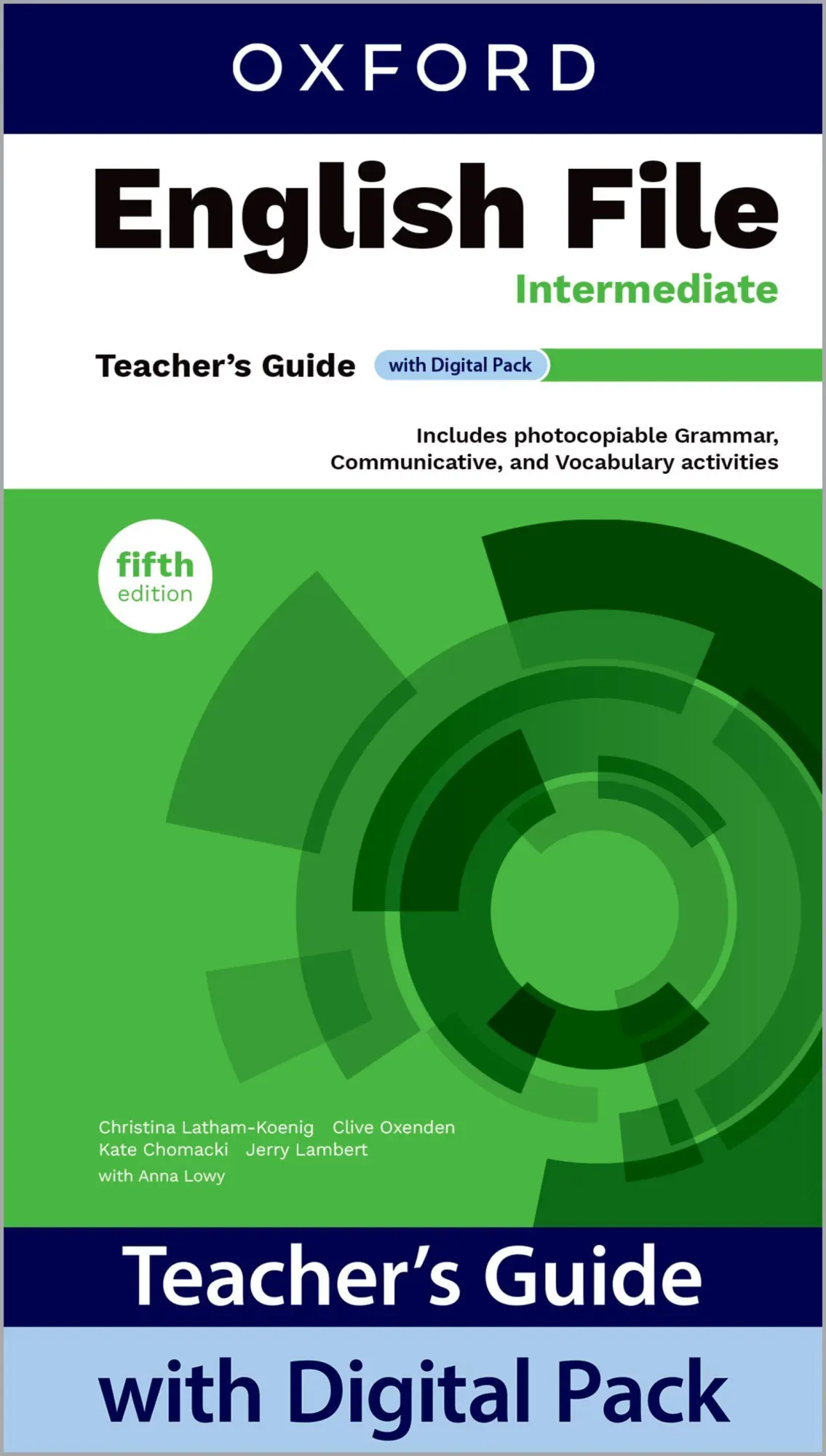 Cover: 9780194144414 | English File fifth edition: Intermediate: Teacher's Guide with...
