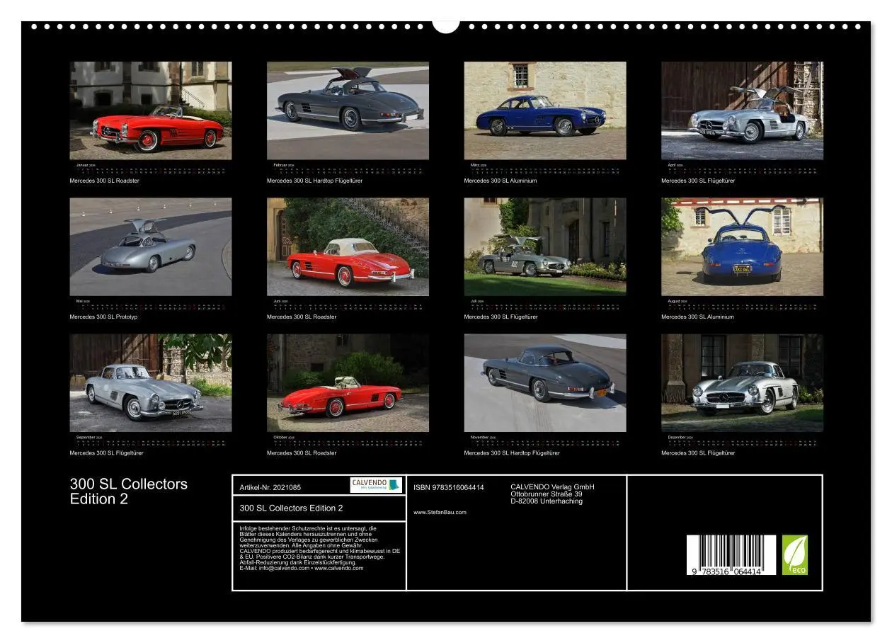 Bild: 9783516064414 | 300 SL Collectors Edition 2 (hochwertiger Premium Wandkalender 2026...