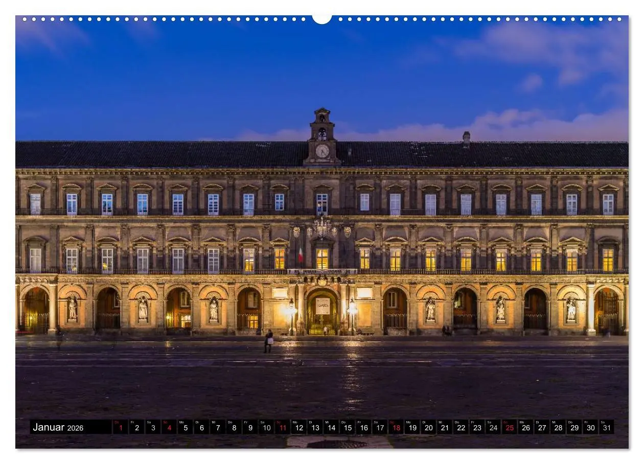 Bild: 9783516134414 | Neapel - Napoli (hochwertiger Premium Wandkalender 2026 DIN A2...