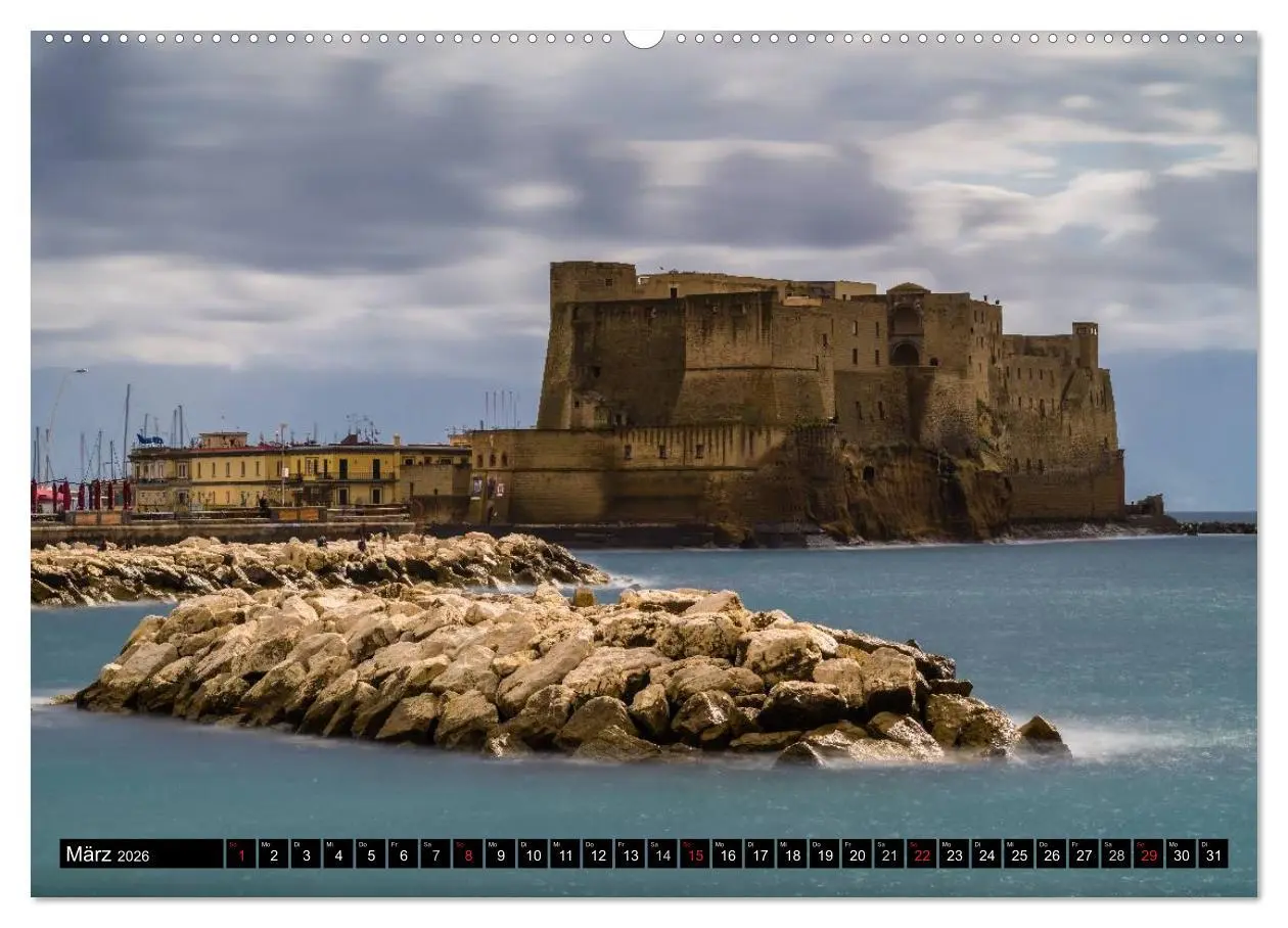 Bild: 9783516134414 | Neapel - Napoli (hochwertiger Premium Wandkalender 2026 DIN A2...