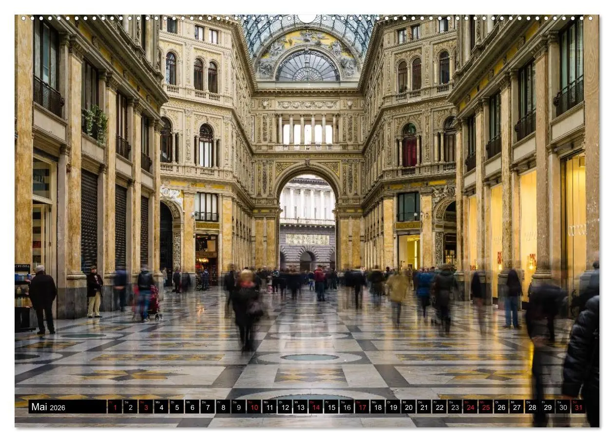 Bild: 9783516134414 | Neapel - Napoli (hochwertiger Premium Wandkalender 2026 DIN A2...