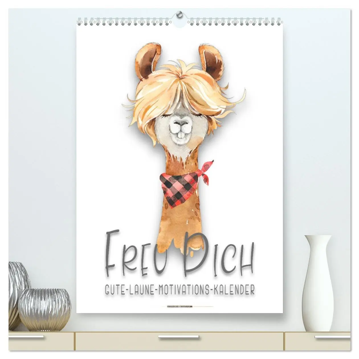 Cover: 9783516374414 | Freu Dich - Gute-Laune-Motivations-Kalender (hochwertiger Premium...
