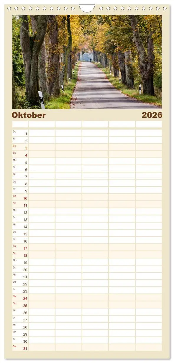 Bild: 9783516514414 | Familienplaner 2026 - NORDWEH-Bilder 2026 mit 5 Spalten...