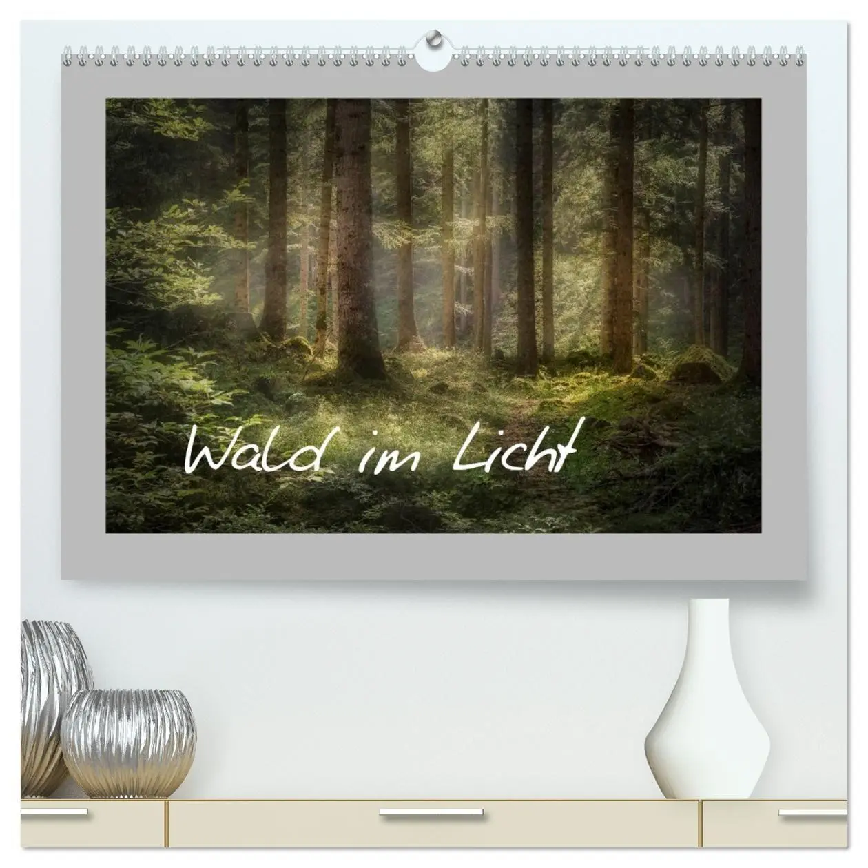 Cover: 9783569604414 | Wald im Licht (hochwertiger Premium Wandkalender 2027 DIN A2 quer),...