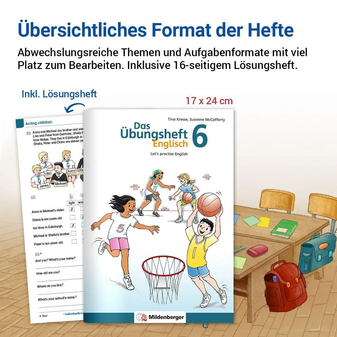 Bild: 9783619194414 | Das Übungsheft Englisch 6 | Let's practice English, Klasse 6 | 64 S.