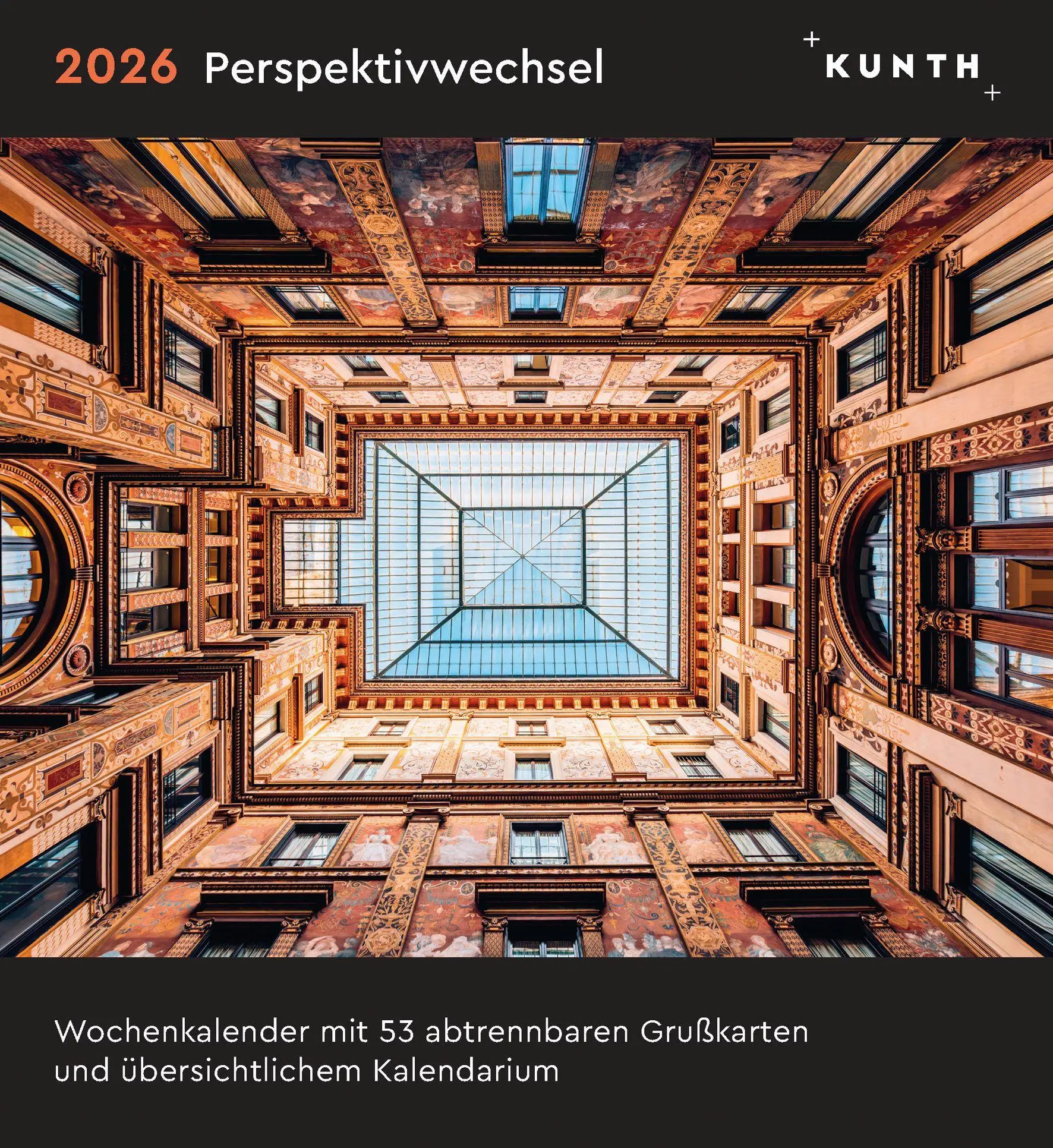 Cover: 9783965914414 | Perspektivwechsel - KUNTH Postkartenkalender 2026 | Kalender | 53 S.