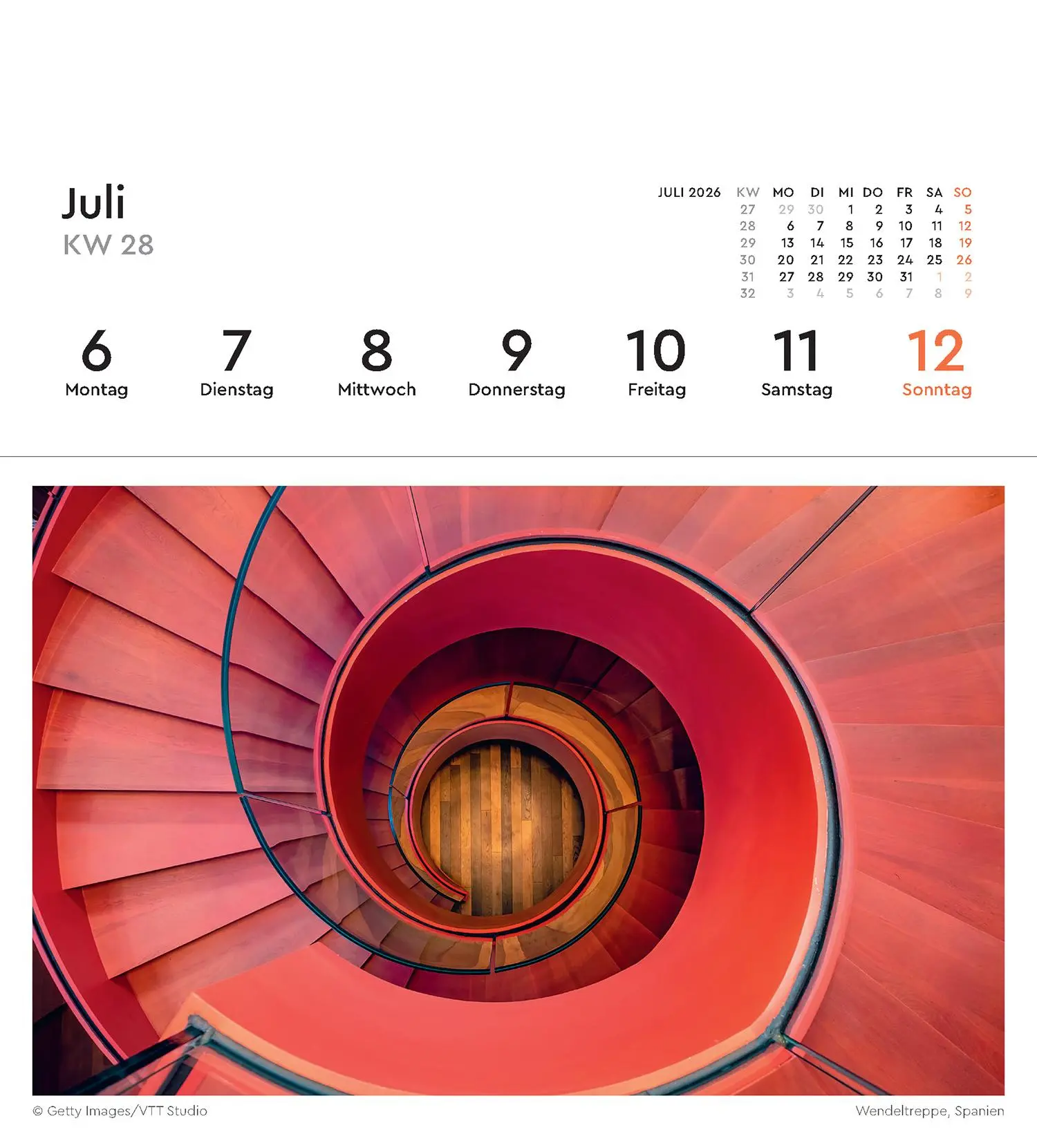 Bild: 9783965914414 | Perspektivwechsel - KUNTH Postkartenkalender 2026 | Kalender | 53 S.