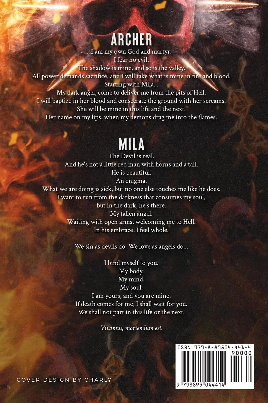 Rückseite: 9798895044414 | The Devil's Hunt | A Dark Legacy Romance | E. L. Emkey | Taschenbuch
