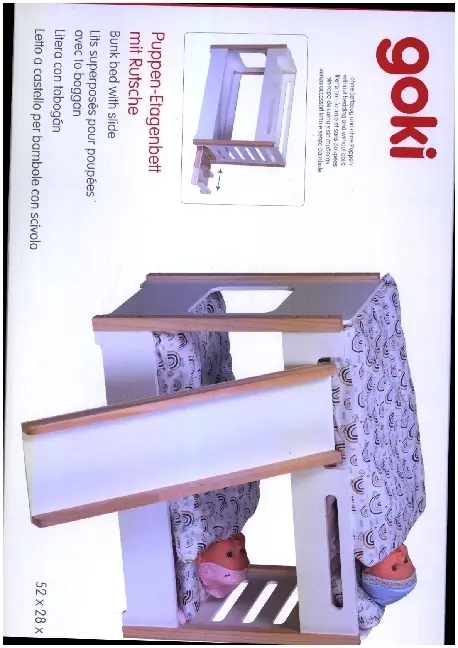Cover: 4013594514514 | Puppen-Etagenbett mit Rutsche | Faltschachtel | 51451 | Deutsch | 2025