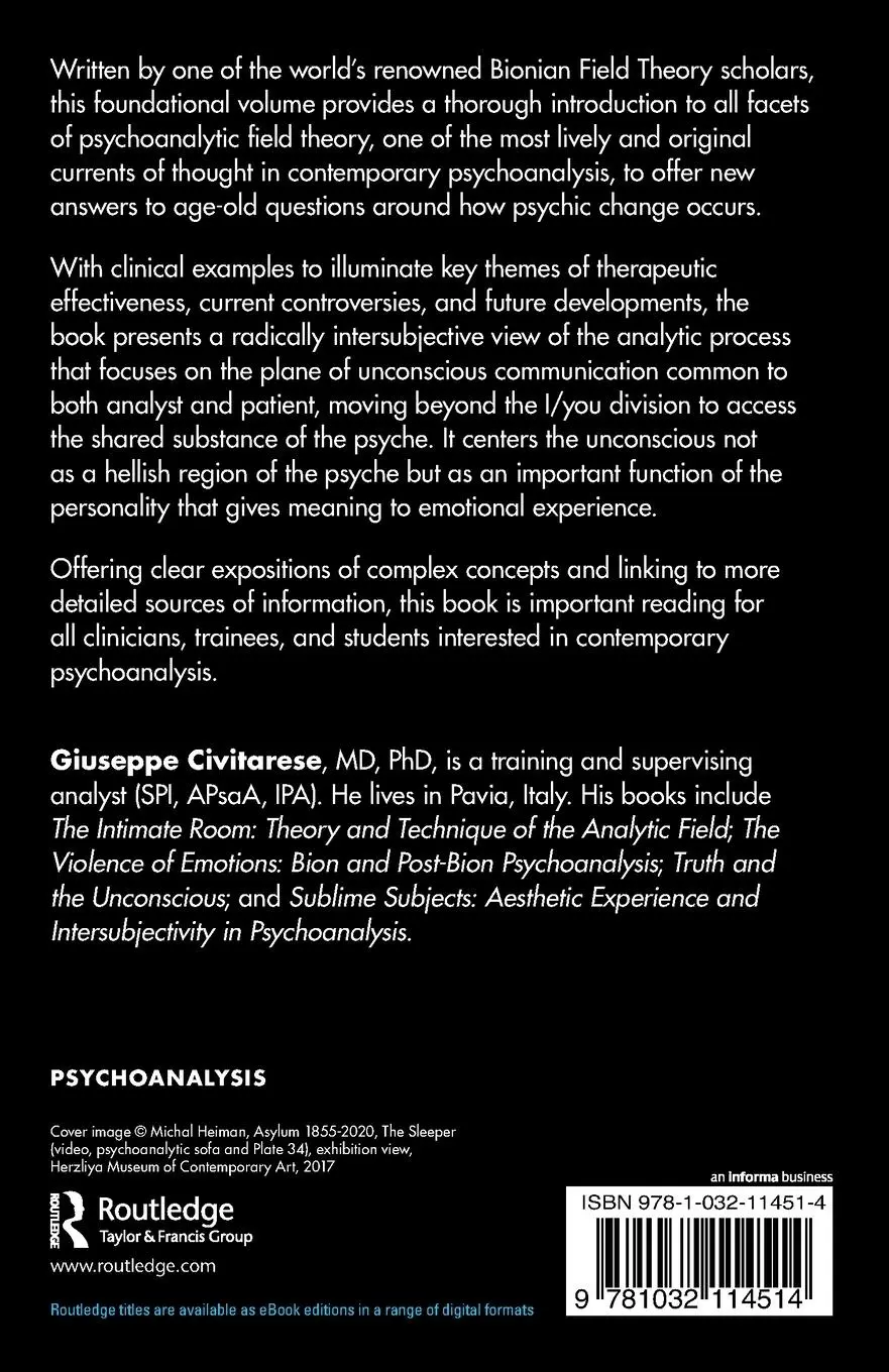 Rückseite: 9781032114514 | Psychoanalytic Field Theory | A Contemporary Introduction | Civitarese