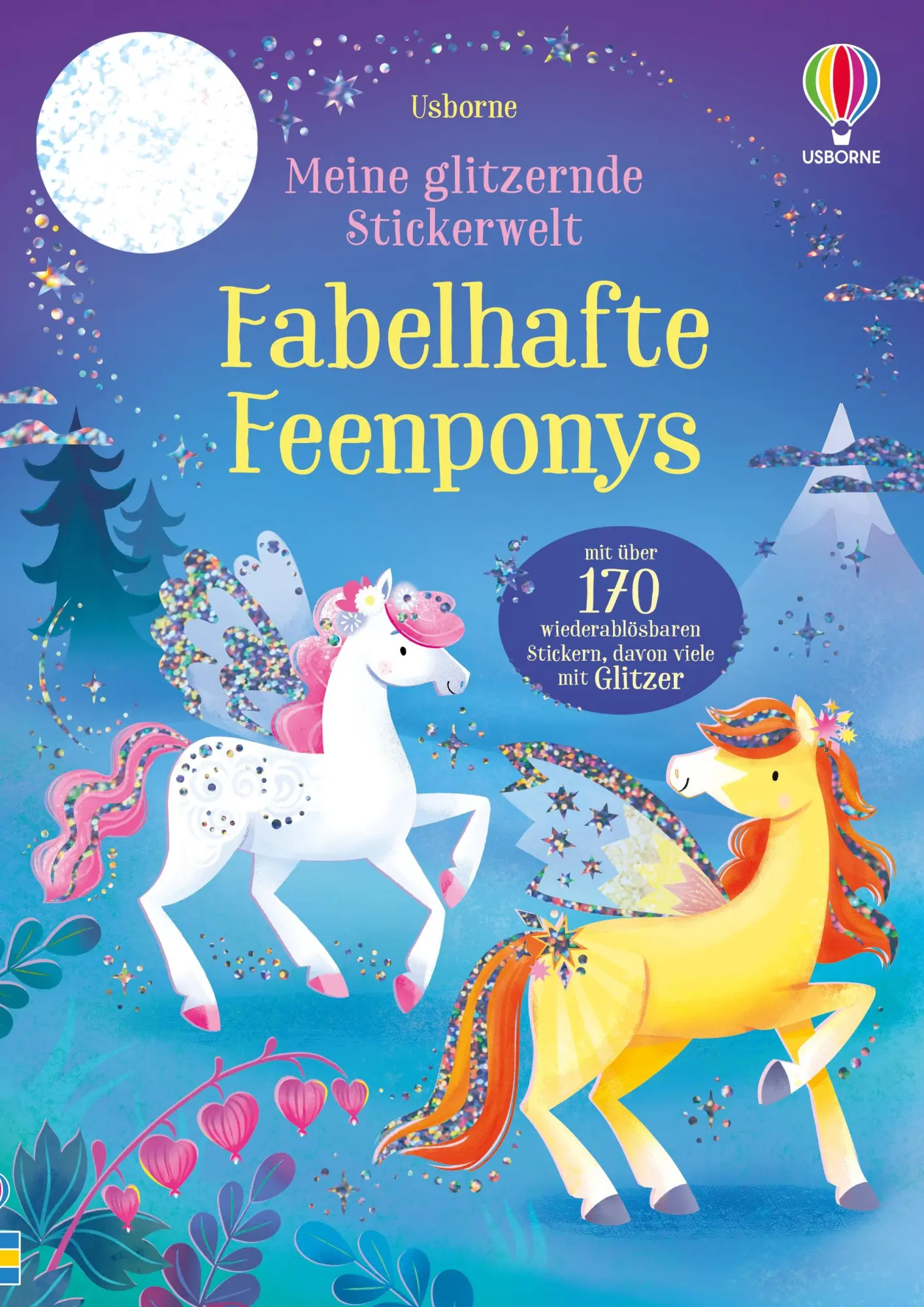 Cover: 9781035704514 | Meine glitzernde Stickerwelt: Fabelhafte Feenponys | Holly Bathie