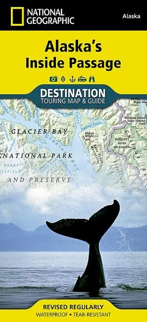 Cover: 9781597754514 | Alaska's Inside Passage Map | National Geographic Maps | (Land-)Karte