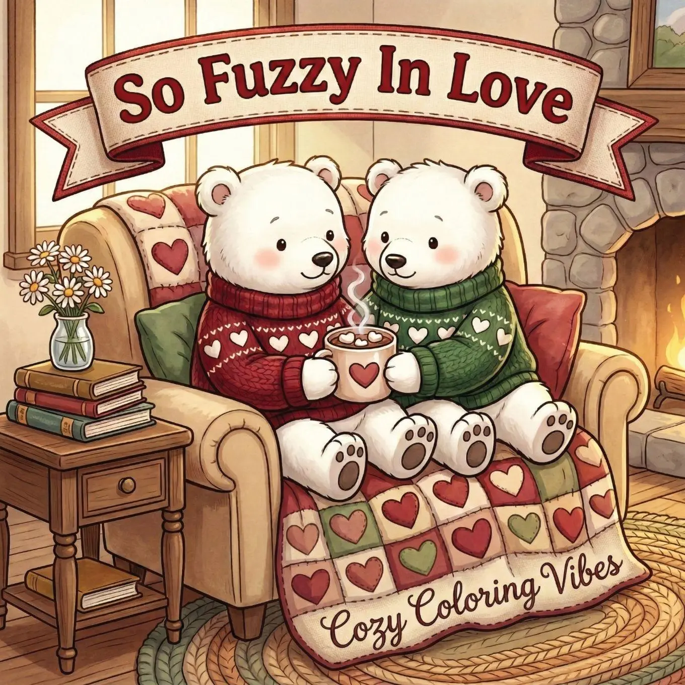 Cover: 9781965964514 | So Fuzzy In Love | Cozy Coloring Vibes | Taschenbuch | Englisch | 2026