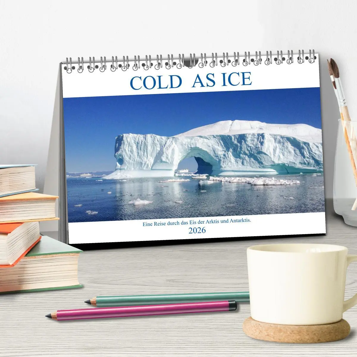 Bild: 9783457654514 | Cold as Ice - Eindrücke aus Arktis und Antarktis (Tischkalender...